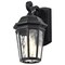 Nuvo East River Outdoor Small Wall Lantern 1 Light Matte Black Finish 60/5945 - alternate 1